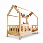 Lit cabane Oslo avec barrière