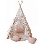 Tipi pour enfant Fleurs