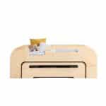 Lit enfant en bois avec barrière Parker