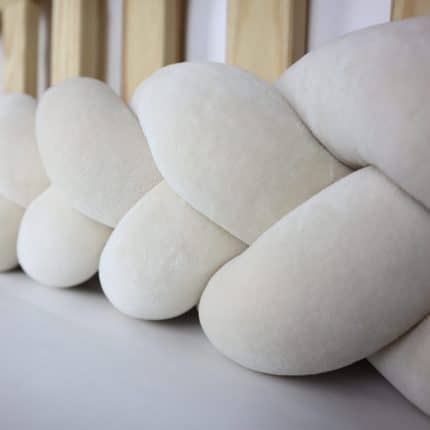 Tour de lit tressé - Beige