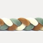 Tour de lit tressé - Vanille Cannelle Eucalyptus