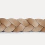Tour de lit tressé - Cannelle