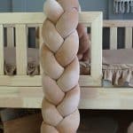 Tour de lit tressé - Cannelle