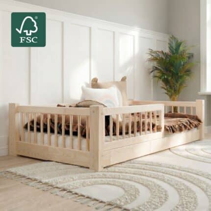 Vloerbed Stockholm 90x190 cmVloerbed