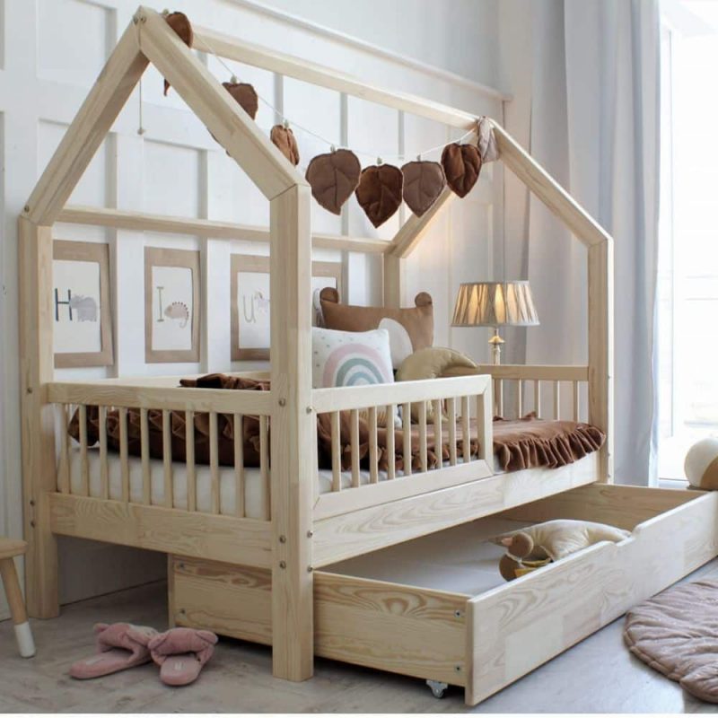 Bedhuisje Stockholm met LadeBedhuisje