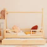 Lit tipi Stockholm avec tiroir - Accès central