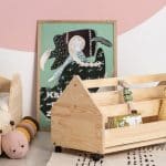 Bibliothèque Montessori à roulette