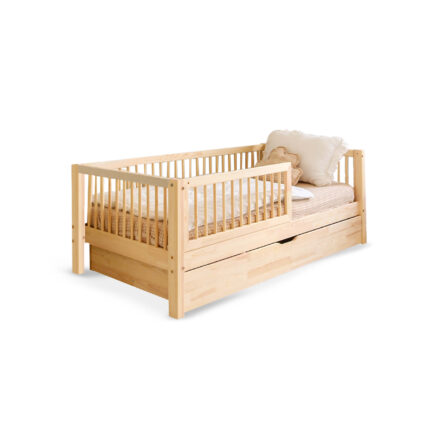 Houten Peuterbed Helsinki met ladeHouten