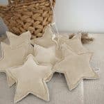 Vlaggenlijn Sterren BeigeVlaggenlijn