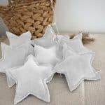 Vlaggenlijn Sterren LichtgrijsVlaggenlijn