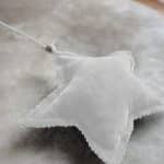 Vlaggenlijn Sterren LichtgrijsVlaggenlijn