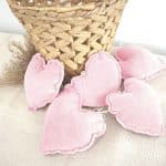 Vlaggenlijn Hart LichtrozeVlaggenlijn