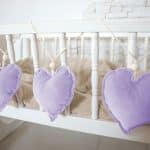 Vlaggenlijn Hart LavendelVlaggenlijn