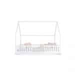 Bedhuisje Oslo Wit 140x200 cm - Centrale toegangBedhuisje 140x200 cm