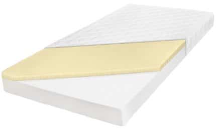 Kindermatras - Standaardschuim & Latex - 12 cm - H2Kindermatras
