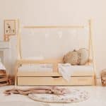 Tipi bed Kopenhagen met opbergruimteTipibed