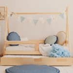 Tipi bed Kopenhagen met opbergruimteTipibed