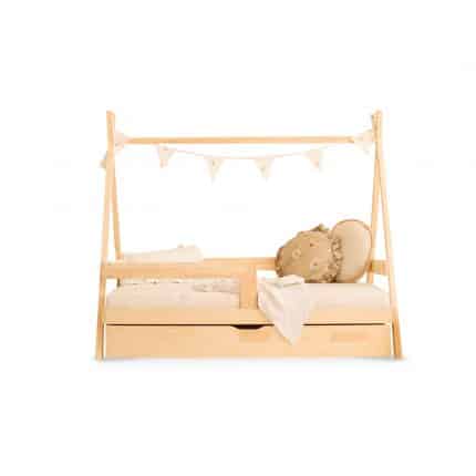 Tipi bed Kopenhagen met opbergruimteTipibed