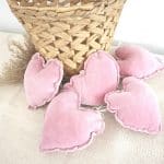 Vlaggenlijn Hart DonkerrozeVlaggenlijn