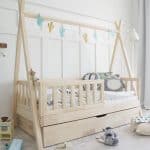 Tipi bed Oslo met opbergruimteTipibed