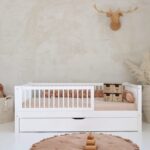 Houten Kinderbed Helsinki 90x190 cm met LadeHouten Kinderbed