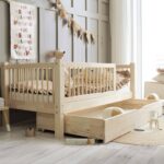 Houten Kinderbed Helsinki 90x190 cm met LadeHouten Kinderbed