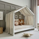 Bedhemel Bedhuisje B - Tijgeroog met gouden stippen (Copy)Bedhemel