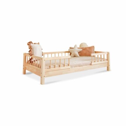 Houten kinderbed Éden met uitvalbeveiliging. (Copy)Houten Kinderbed