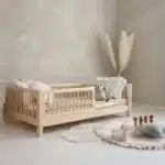 Peuterbed Helsinki met uitvalbeveiligingHouten